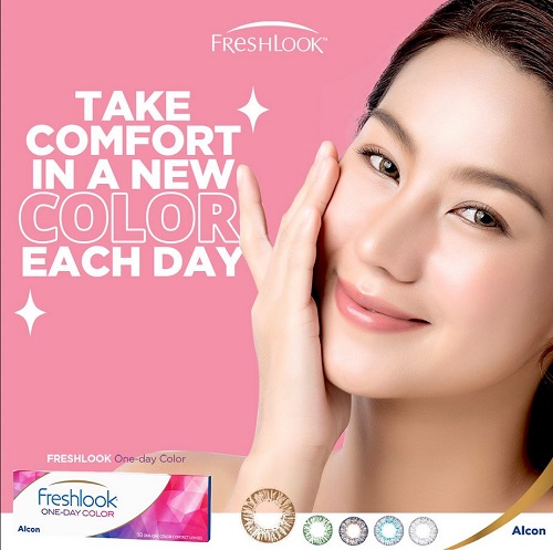 Freshlook One-Day Color Contact lenses by Alcon